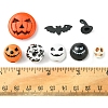 DIY Halloween Synthetic Turquoise & Round Wood Beads Jewelry Findings Kits DIY-FS0006-35-5