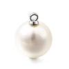 ABS Plastic Imitation Pearl Pendants FIND-H052-01G-01P-1