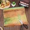 1Pc Laser PU Leather Fabric DIY-CL00001-85A-4