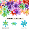 60Pcs Opaque Acrylic Beads OACR-SC0002-81-2