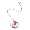 1Pc Transparent Glass Hanging Suncatchers AJEW-TADJ0001-02B-2