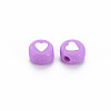 Opaque Acrylic Beads MACR-T027-01-3