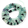 Natural Fluorite Beads Strands G-T139-56B-2