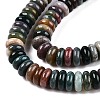 Natural Indian Agate Beads Strands G-T138-63-3