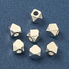 Rack Plating Brass Spacer Beads FIND-T071-03S-C-RS-1