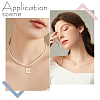 Brass Micro Pave Clear Cubic Zirconia Charms ZIRC-BBC0001-02-5