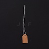 Kraft Paper Tags X1-AJEW-C019-01-3