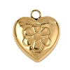 304 Stainless Steel Charms SA-CBAA1A1-06G-1