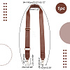 Imitation Leather Adjustable Wide Bag Handles FIND-WH0126-323A-2