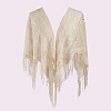 Lace Flower Detachable Polyester Shawl AJEW-WH20072-43A-6