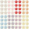 Camellia Transparency Acrylic Beads RESI-TA0004-27A-2
