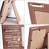 MDF Photo Frames DIY-WH0231-035-4