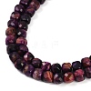 Natural Tiger Eye Dyed Beads Strands G-H028-A01-07A-2