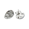Non-Tarnish 304 Stainless Steel and 201 Stainless Steel Stud Earring Findings LS-STAS-L024-003P-07-2
