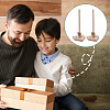 Baseball Wooden Ring Holder ODIS-WH0078-18-5