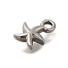 Anti-Tarnish 304 Stainless Steel Charms STAS-M075-18P-2