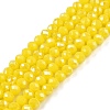 Electroplate Glass Beads Strands EGLA-A044-P3mm-A04-1