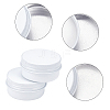Round Aluminium Tin Cans CON-WH0079-13C-4