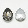 Pointed Back Glass Rhinestone Cabochons RGLA-T081-13x18mm-03-2