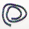 Electroplate Non-magnetic Synthetic Hematite Bead Strands G-F300-28-02-2