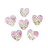Handmade Transparent Lampwork Beads BLOW-D300-07G-1