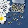 20Pcs 12 Styles Alloy Toggle Clasps FIND-FS0004-53-8