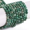 Natural Green Jade Bead Strands X-G-A130-3mm-M06-4