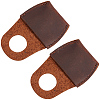 2Pcs Cowhide Thumb Protector for Woodwork Carving AJEW-CL0005-88-1