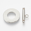 201 Stainless Steel Toggle Clasps LS-STAS-T037-06A-2