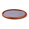 Oval Wood Pesentation Jewelry Display Tray ODIS-P008-21A-3