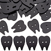 60Pcs Acrylic Buttons BUTT-PH0001-59B-02-1
