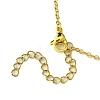 Moon & Star & Sun Brass Pendant Necklaces X1-NJEW-TA00164-5