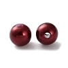 Plastic Imitation Pearl Beads FIND-M059-01B-01-2