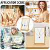 Bamboo Slant Back Necklace Organizer Display Stands NDIS-WH20007-01B-01-5