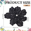 3D Polyester Embroider Thread Iron on/Sew On Patches PATC-WH0023-21A-2