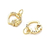Brass Micro Pave Cubic Zirconia Pendants KK-I379-15G-07-2