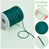 1 Roll 100 Yards Round Nylon Braided Thread NWIR-PH0002-22G-4