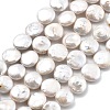 Natural Baroque Keshi Pearl Beads Strands PEAR-B004-16D-02A-2