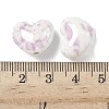 Glazed Porcelain Beads PORC-K003-04A-3