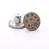 Alloy Button Pins for Jeans PURS-PW0009-01M-1