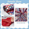 Fish Scale Pattern Polyester Fabric DIY-WH0569-92A-4