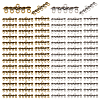 120Pcs 2 Colors Tibetan Style Alloy Chandelier Components Links FIND-GO0003-39-1