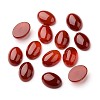 Grade A Natural Red Agate Oval Cabochons G-L394-10A-18x13mm-1