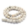 Natural White Crazy Lace Agate Beads Strands X-G-G763-11-6mm-2
