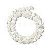 Natural Trochid Shell/Trochus Shell Beads Strands SHEL-F003-09-4