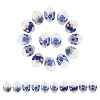 5Bags 5 Colors Handmade Porcelain Beads PORC-AR0001-12-1