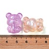 Luminous Transparent Acrylic Beads OACR-G033-06D-5