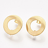 304 Stainless Steel Stud Earring Findings STAS-S079-50-2