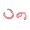 Spray Painted Iron Open Jump Rings IFIN-T017-04B-22-3