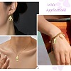 9Pcs 9 Styles Brass Pendants KK-CJ0004-41-7